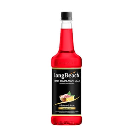 น้ำเชื่อม ลองบีชไซรัป กลิ่น เกลือหิมาลายันสีชมพู ขนาด 740 ML._1